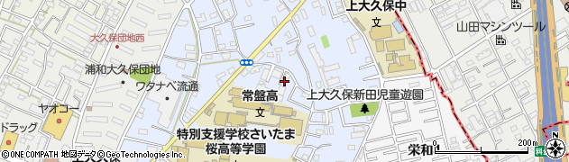 埼玉県さいたま市桜区上大久保491周辺の地図