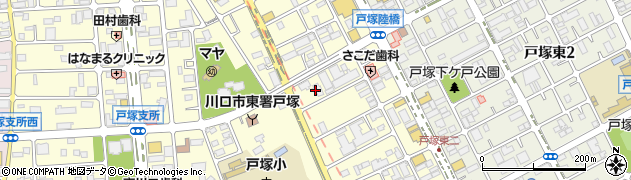 そばと和食のお店 神楽 本店周辺の地図