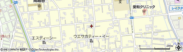 埼玉県越谷市川柳町2丁目41周辺の地図