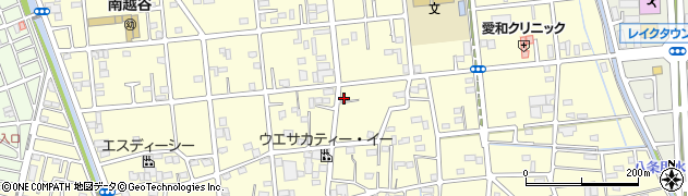 埼玉県越谷市川柳町2丁目43周辺の地図