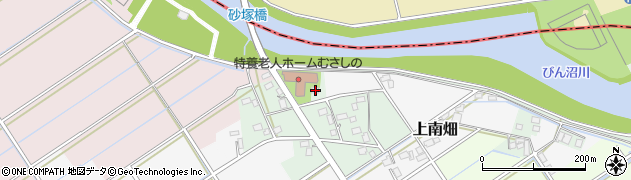 埼玉県富士見市南畑新田16周辺の地図