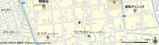 埼玉県越谷市川柳町2丁目30周辺の地図