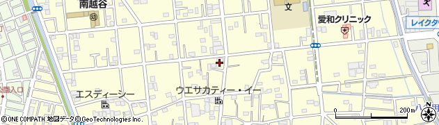 埼玉県越谷市川柳町2丁目40周辺の地図