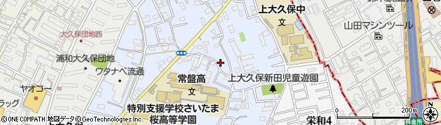 埼玉県さいたま市桜区上大久保438周辺の地図