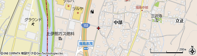 長野県伊那市福島393周辺の地図