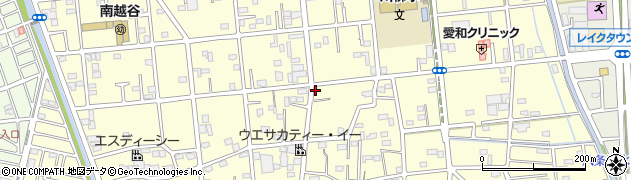 埼玉県越谷市川柳町2丁目44周辺の地図