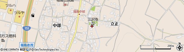 長野県伊那市福島1103周辺の地図