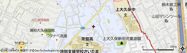 埼玉県さいたま市桜区上大久保434周辺の地図