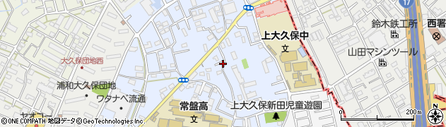 埼玉県さいたま市桜区上大久保424周辺の地図