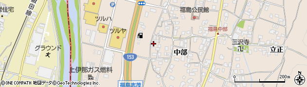 長野県伊那市福島1356周辺の地図