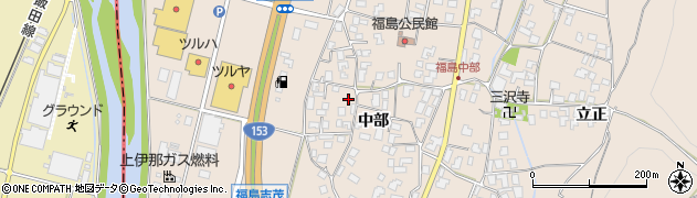長野県伊那市福島1360周辺の地図