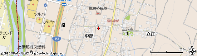 長野県伊那市福島1299周辺の地図