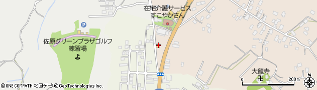 ローソン佐原与倉店周辺の地図