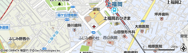 上福岡駅前郵便局 ＡＴＭ周辺の地図