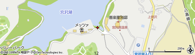 埼玉県飯能市宮沢327周辺の地図