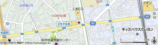 中央労働金庫越谷支店周辺の地図