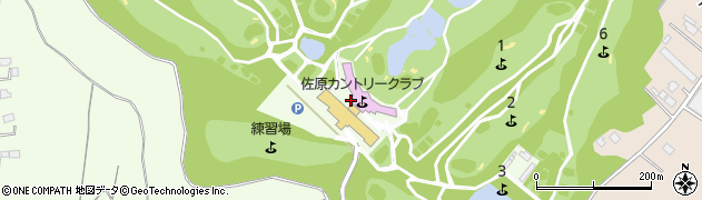 佐原カントリークラブ周辺の地図