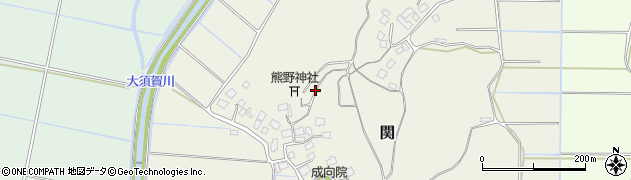 千葉県香取市関周辺の地図