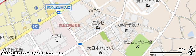 エルゼピカット株式会社　東京工場周辺の地図