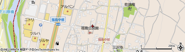 長野県伊那市福島1399周辺の地図
