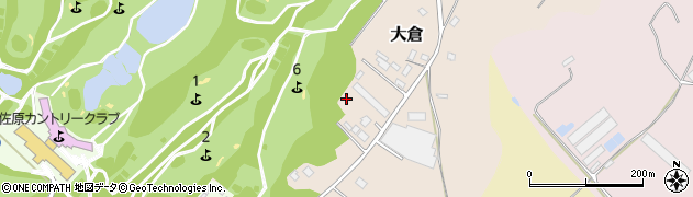 千葉県香取市大倉1813周辺の地図