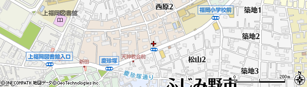 ＪＡいるま野福岡周辺の地図