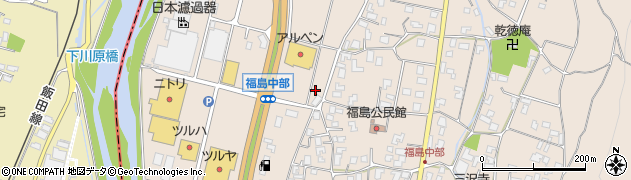 長野県伊那市福島130周辺の地図