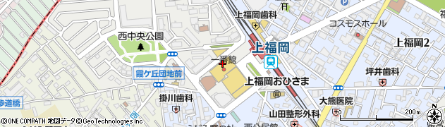 和食れすとらん旬鮮だいにんぐ 天狗 上福岡駅前店周辺の地図