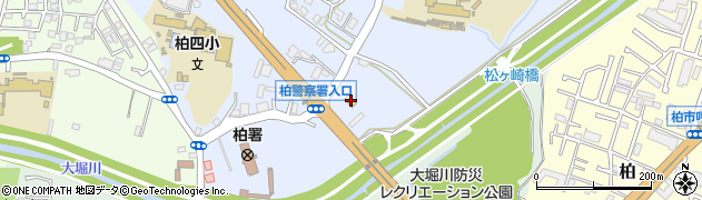 セブンイレブン柏松ケ崎店周辺の地図