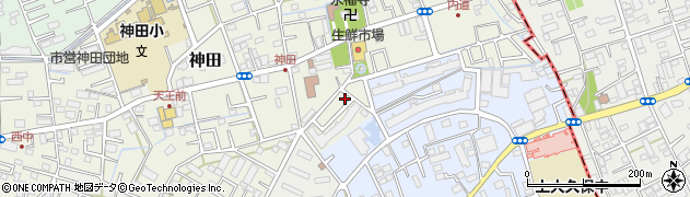 神田第二公園周辺の地図