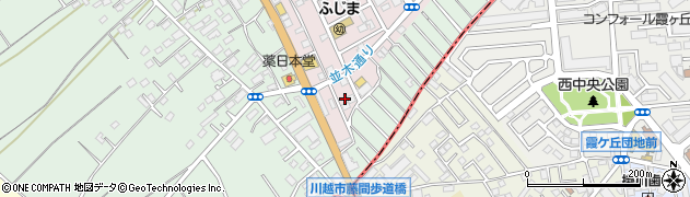 埼玉県川越市熊野町18周辺の地図