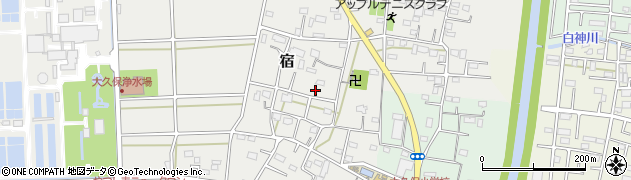 埼玉県さいたま市桜区宿199周辺の地図