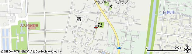 埼玉県さいたま市桜区宿210周辺の地図
