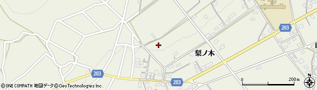 長野県伊那市西箕輪（梨ノ木）周辺の地図
