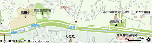 ローソンＬＴＦ柏高田南店周辺の地図