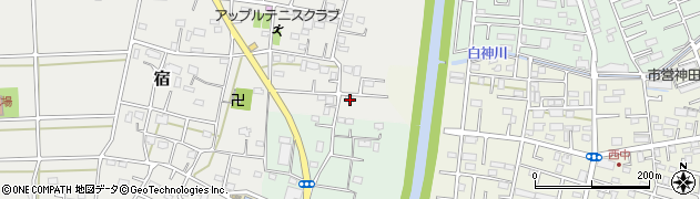 埼玉県さいたま市桜区宿5周辺の地図
