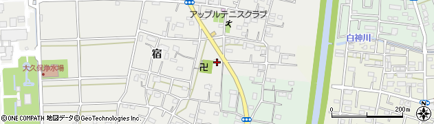 埼玉県さいたま市桜区宿126周辺の地図