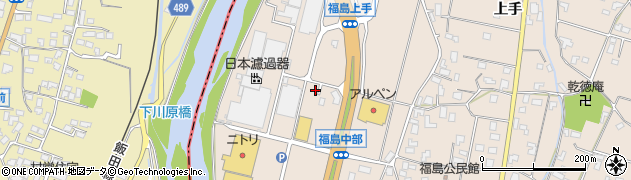 長野県伊那市福島212周辺の地図