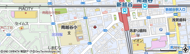 アルファクラブ武蔵野株式会社　越谷営業所周辺の地図