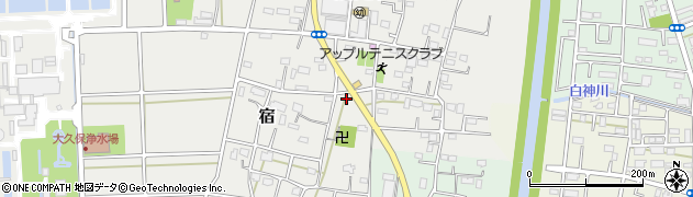 埼玉県さいたま市桜区宿129周辺の地図