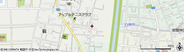 埼玉県さいたま市桜区宿35周辺の地図