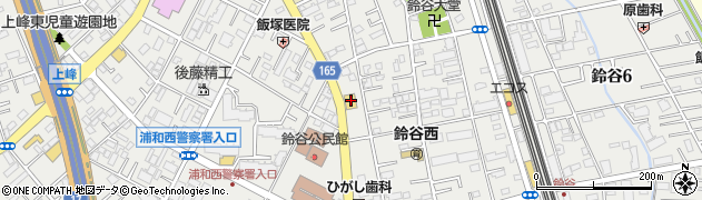 埼玉県さいたま市中央区鈴谷7丁目8周辺の地図