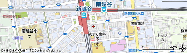 株式会社埼玉りそな銀行　南越谷支店りそな南越谷住宅ローンセンター周辺の地図