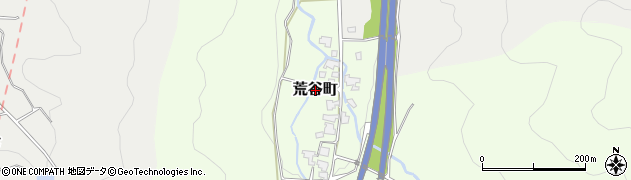 福井県越前市荒谷町周辺の地図