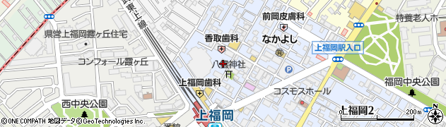 カラオケALL 上福岡店周辺の地図
