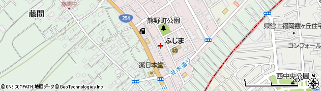 埼玉県川越市熊野町15周辺の地図