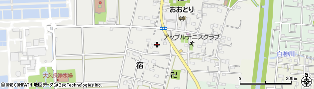 埼玉県さいたま市桜区宿188周辺の地図