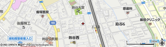 埼玉県さいたま市中央区鈴谷7丁目10-26周辺の地図