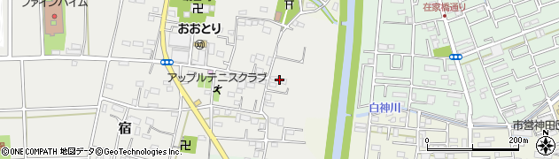 埼玉県さいたま市桜区宿36周辺の地図