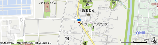 埼玉県さいたま市桜区宿186周辺の地図
